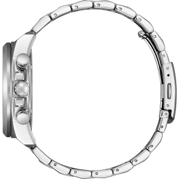 Citizen CA4640-50X Eco-Drive Chronograph Herrenuhr, Edelstahlgehäuse mit grünem Zifferblatt, 60 Minuten Stoppuhr, wasserdicht bis 10 bar – Bild 3