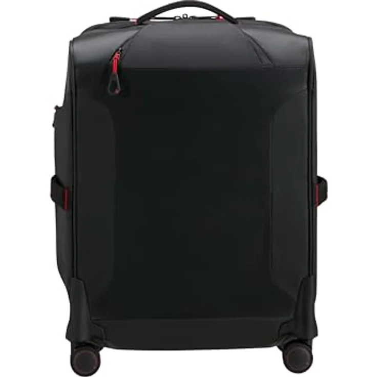 Samsonite Paradiver Light, Handgepäck Koffer 55 x 40 x 23 cm, Weichgepäck Kabinenkoffer für EasyJet & Wizz Air, 48L, Schwarz, 100% recyceltes Nylon – Bild 3
