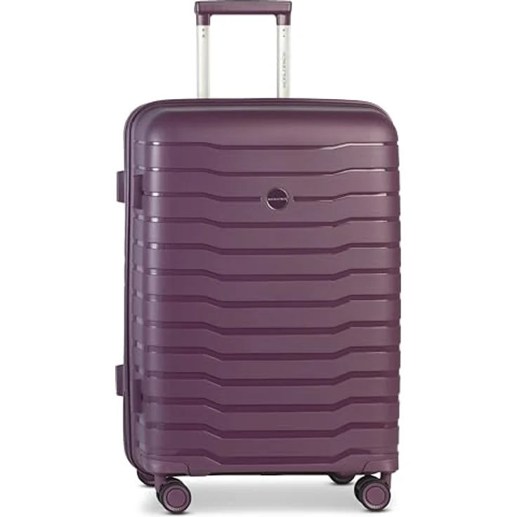 Worldpack Portland 4 Rollen Kofferset, 3-teilig, 100% Polypropylen, lila, Maße: 52 cm x 29 cm x 72 cm – Bild 3