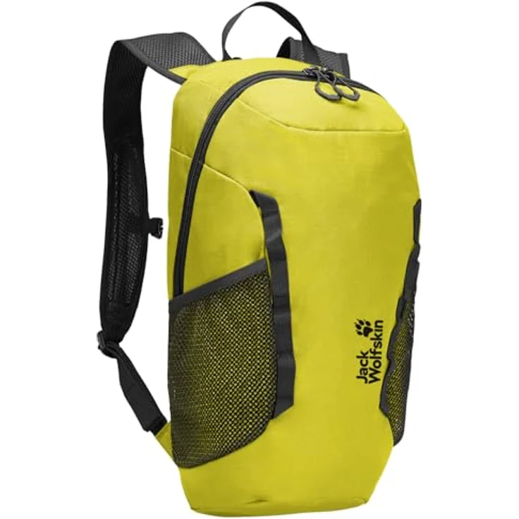 Jack Wolfskin Daypack VELOCITY LITE 10, leichter Rucksack mit AEROSHAPE LITE Tragesystem und Trinkblasenfach, schwarz – Bild 7