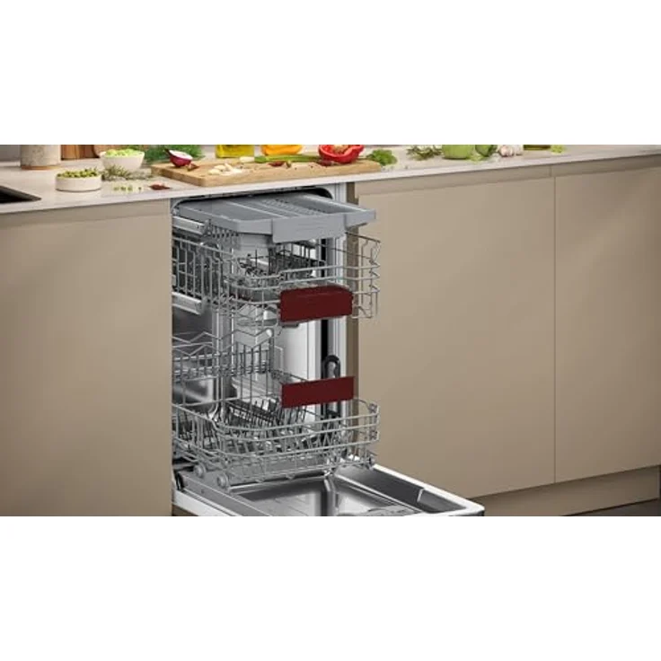 Neff S855EMX34E N 50, vollintegrierbarer Geschirrspüler, 45 cm, 10 Maßgedecke, Energieeffizienzklasse B, Home Connect-fähig – Bild 4