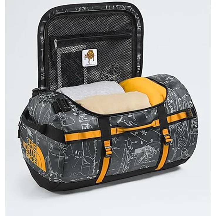 The North Face Base Camp S Reisetasche, 53 cm, grau, 100% Polyester – Bild 4