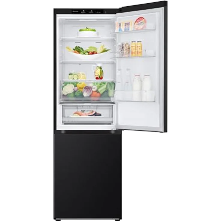 LG GBV3100AEP Kühl-Gefrier-Kombination, 234 l Kühlvolumen, 110 l Gefriervolumen, A Energieeffizienz, Moist Balance Crisper™, freistehend, leise mit 33 dB – Bild 7