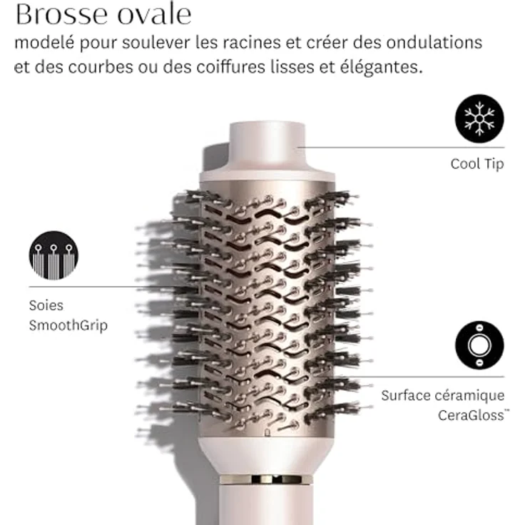 T3 Aire 360 Ceramic Air Styler Blowout Kit, Lockenstäbe mit CeraGloss™ Keramikaufsätzen und T3 AireX-Motor für voluminöse Blowout-Locken, 1 ct – Bild 6