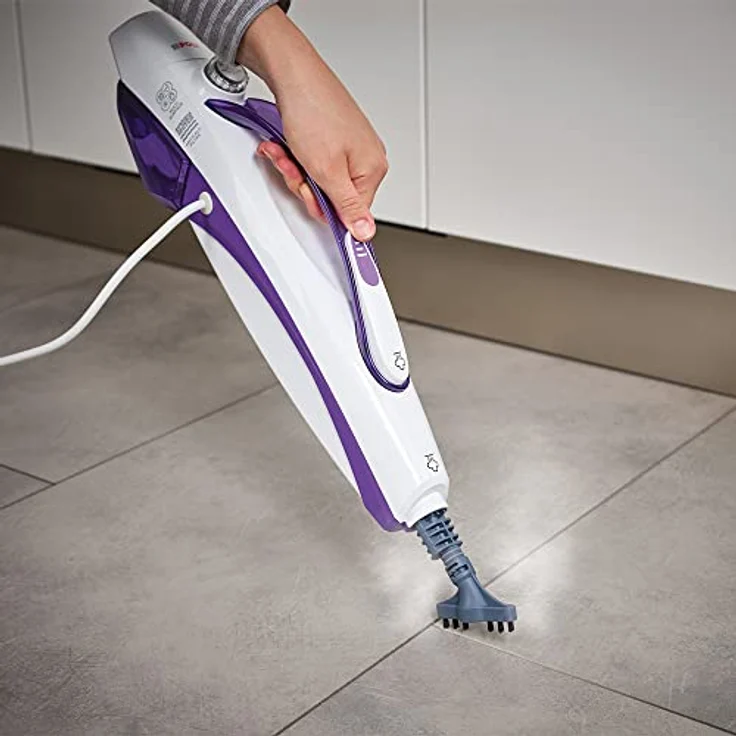Polti Vaporetto SV440_Double PTEU0274 Dampfbesen mit doppelter Funktion: tragbarer Dampfreiniger und Bodendüse Vaporforce, 15in1, tötet und beseitigt 99,9% der Viren, Keime und Bakterien, 1500W, 0.3L – Bild 4