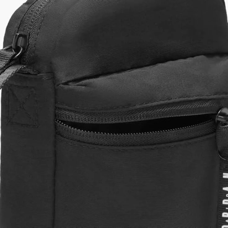Jordan Umhängetasche JAN AIRBORNE FESTIVAL BAG, Schwarz, 6 l Volumen, 65% Baumwolle, 35% Nylon – Bild 4