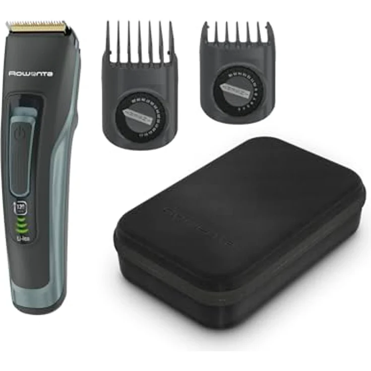 Rowenta Advancer TN5224, Haar- und Bartschneider für Herren mit 29 Schnittlängen, Edelstahlklingen mit Titanbeschichtung, wiederaufladbarer Akku, 120 Minuten Laufzeit – Bild 1