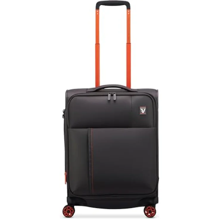 Roncato Move Kofferset 3-teilig, 4 Rollen mit Dehnfalte, grau, 100% Polyester, 48 cm x 31 cm x 77 cm – Bild 4