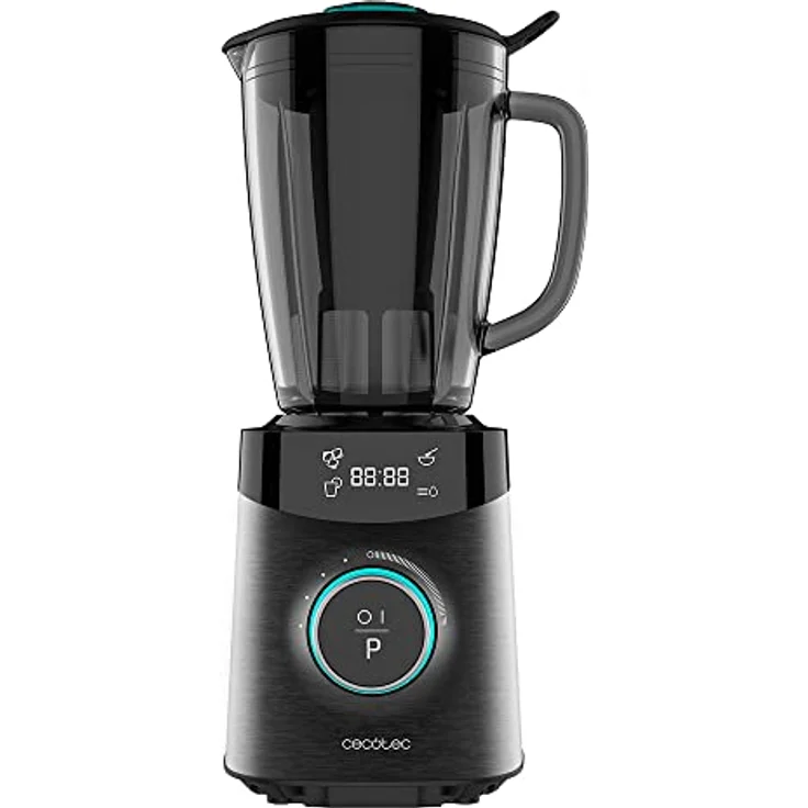 Cecotec Power Black Titanium 1800 Advance, Standmixer, 1,8 L Glasbehälter, 1800 W, 10 Geschwindigkeiten, Puls-Funktion, schwarz – Bild 1