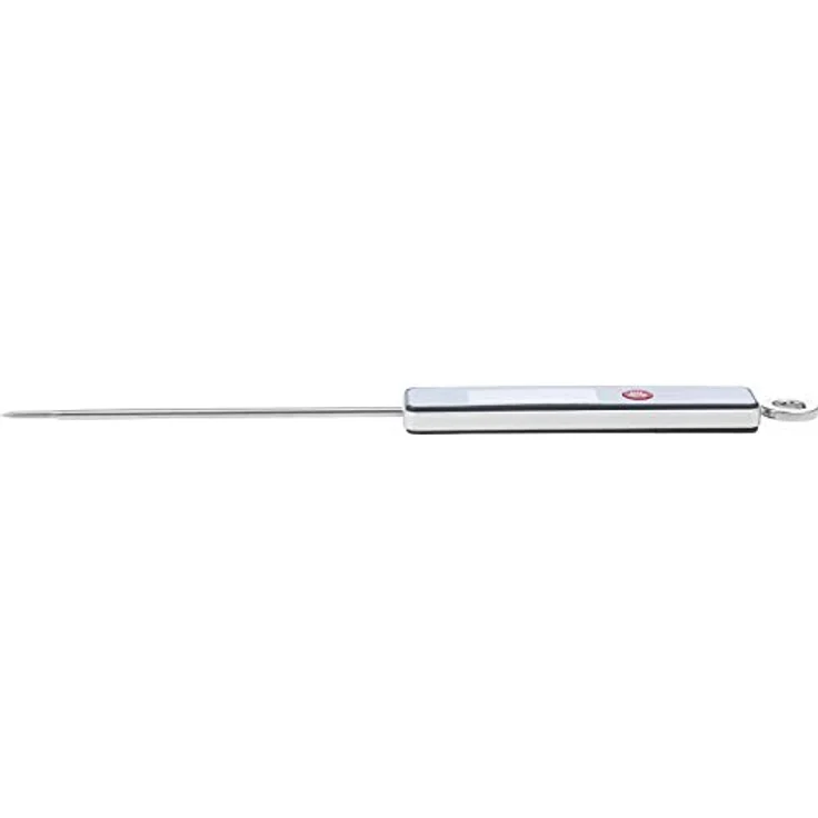 Westmark Digitales Einstichthermometer, Mit automatischer Ausschaltfunktion, Gesamtlänge: 27,7 cm, Rostfreier Edelstahl-Kunststoff, Schwarz-Silber, 12782280 – Bild 9