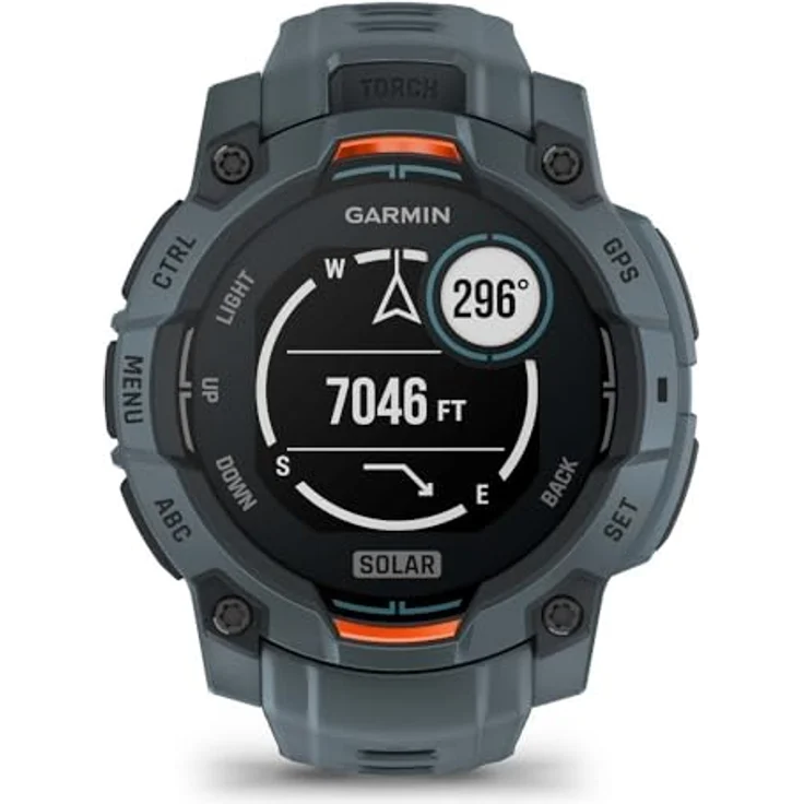 Garmin Instinct 3 45 Mm Solar Watch One Size, Grey / grey – Bild 3