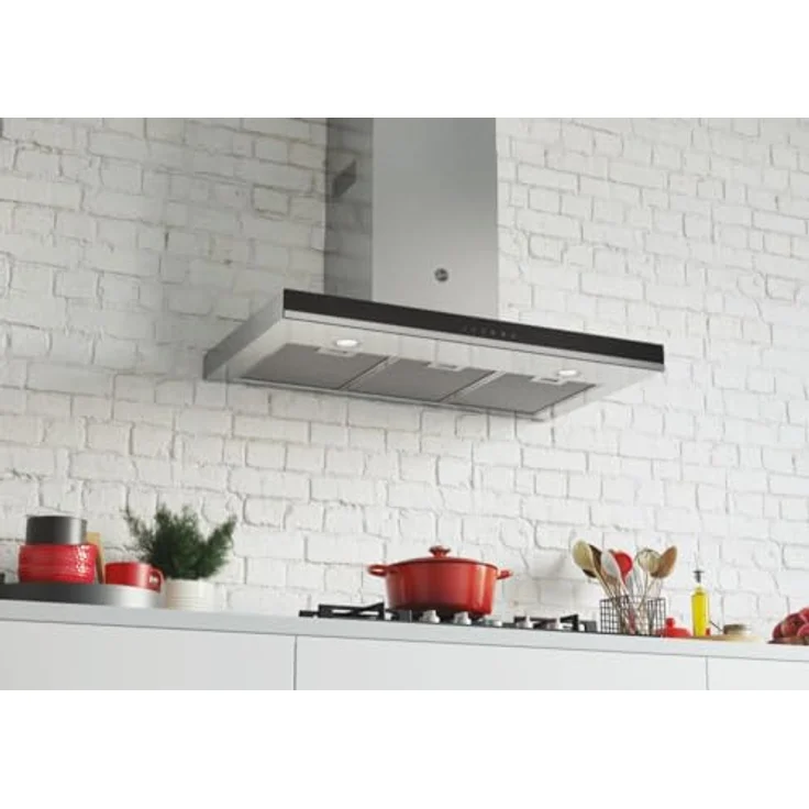 Hoover HTS9CBK3XWIFI (36901725) Wand-Dunstabzugshaube, 90cm, schwarz – Bild 4