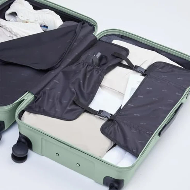 Got Bag Re:Shell 4 Rollen Trolley 78 cm, 100% Polycarbonat, grün, praktische Reisetasche mit optimalem Stauraum – Bild 7