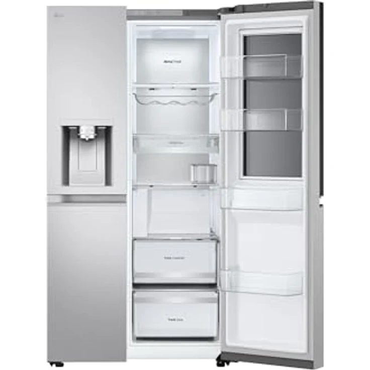 LG GSXE90MBAD, Side-by-Side Kühlkombination, 628 l, Silber, mit Smart Inverter Compressor® und InstaView® Technologie – Bild 4