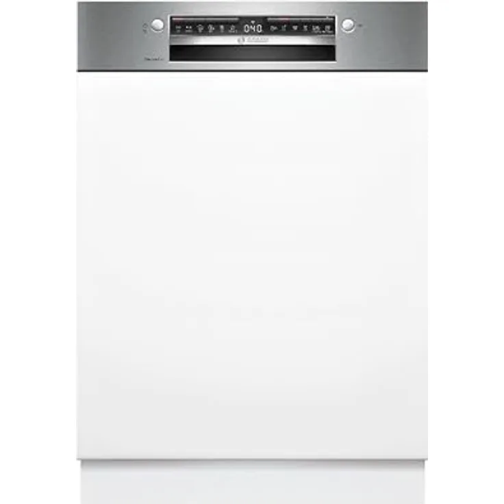 Bosch SMI4EAS28E, Teilintegrierter Geschirrspüler, 60 cm, Gebürsteter Stahl, Energieeffizienzklasse A