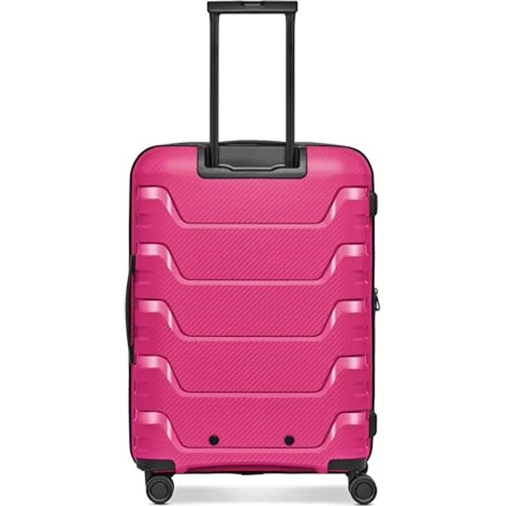 SMARTBOX Hartschalen Koffer-Set 3-teilig | Dehnfalte, TSA-Schloss & Doppelrollen, Polypropylen, Damen & Herren (Edition 01) – Bild 3