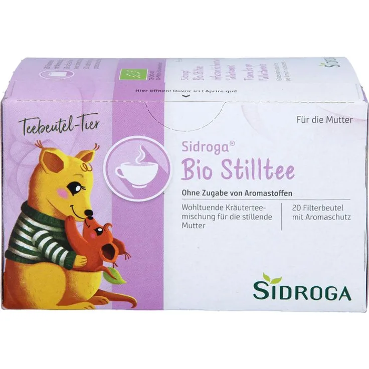 SIDROGA Bio Stilltee, Filterbeutel 30 g, Kräutertee für stillende Mütter