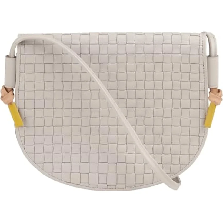 Dudu Skye Umhängetasche, Leder Handtasche 21 cm, schwarz – Bild 2