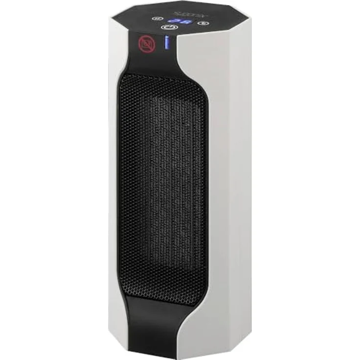 Sygonix SY-6735638 PTC-Heizgerät, Heizlüfter mit schneller Wärmeentwicklung, Weiss – Bild 1