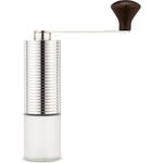 millone compact manuelle Kaffeemühle präzise Mahlgradeinstellung, Edelstahl Mikrokugellager, inkl. Ersatzglas, 30 g Bohnenbehälter