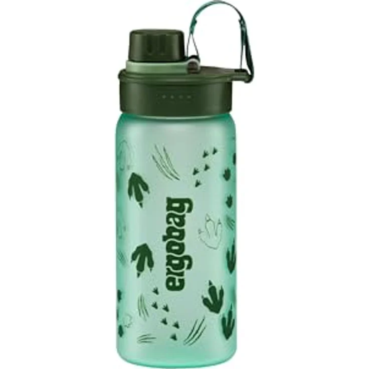 ergobag Trinkflasche, BPA-frei, 0,5 Liter, geruchs- und geschmacksneutral, leicht zu reinigen – Bild 1