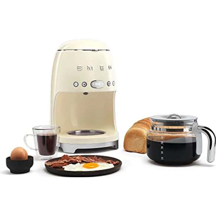 Smeg DCGC01 Ersatz-Kaffeekanne für 10 Tassen Glas-Kaffeekanne für DCF02 Filterkaffeemaschine – Bild 2