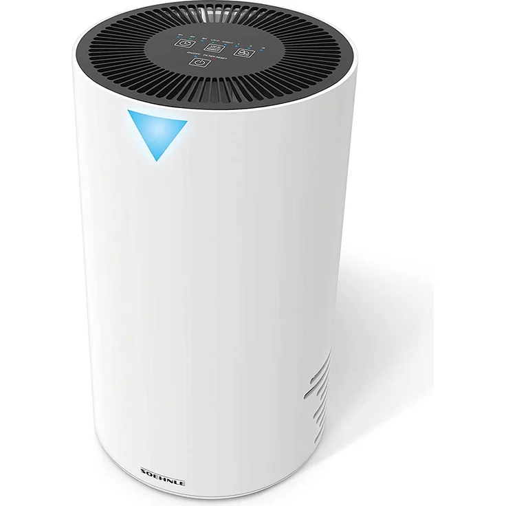 Soehnle Airfresh Clean 300 Luftreiniger, bis 44 m² Raumgröße, zuschaltbares UV-C-Licht, ideal für Allergiker geeignet – Bild 1