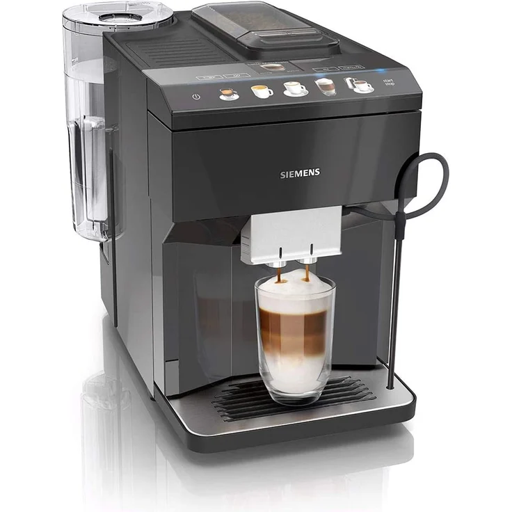 Siemens EQ.500 classic TP503R09 Espressomaschine mit integriertem Mahlwerk, Schwarz, 1500 W, 1,7 Liter – Bild 2