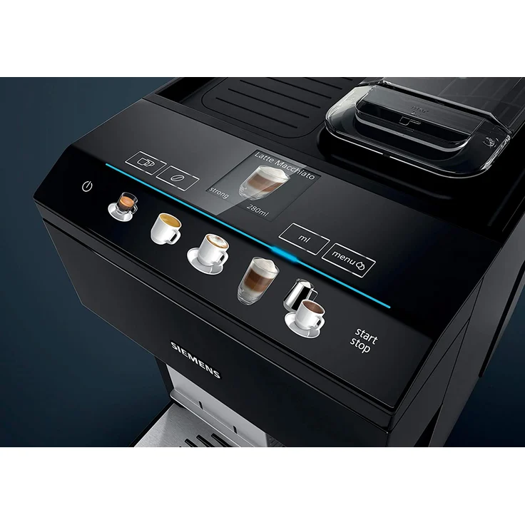 Siemens EQ.500 classic TP503R09 Espressomaschine mit integriertem Mahlwerk, Schwarz, 1500 W, 1,7 Liter – Bild 3