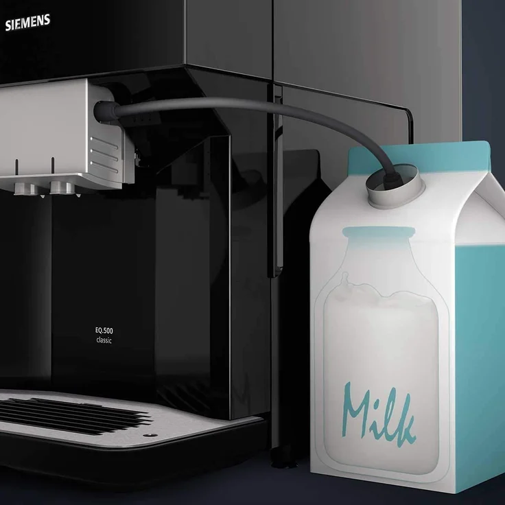 Siemens EQ.500 classic TP503R09 Espressomaschine mit integriertem Mahlwerk, Schwarz, 1500 W, 1,7 Liter – Bild 5