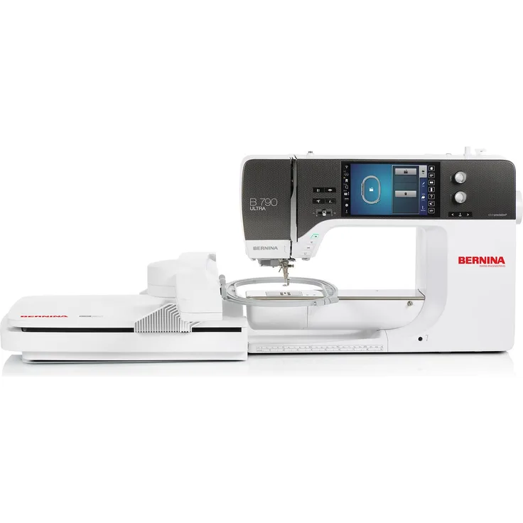 Bernina B 790 ULTRA, Nähmaschine mit SDT-Stickmodul, integriertem Stichregulator und präziser Laserpositionierung