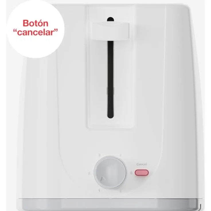 Solac Buon Giorno Double Toaster, 1200 W, 6-stufige Auswahl, selbstzentrierendes System, extra Erhöhung, abnehmbare Krümelschublade, Kabelaufbewahrung – Bild 3