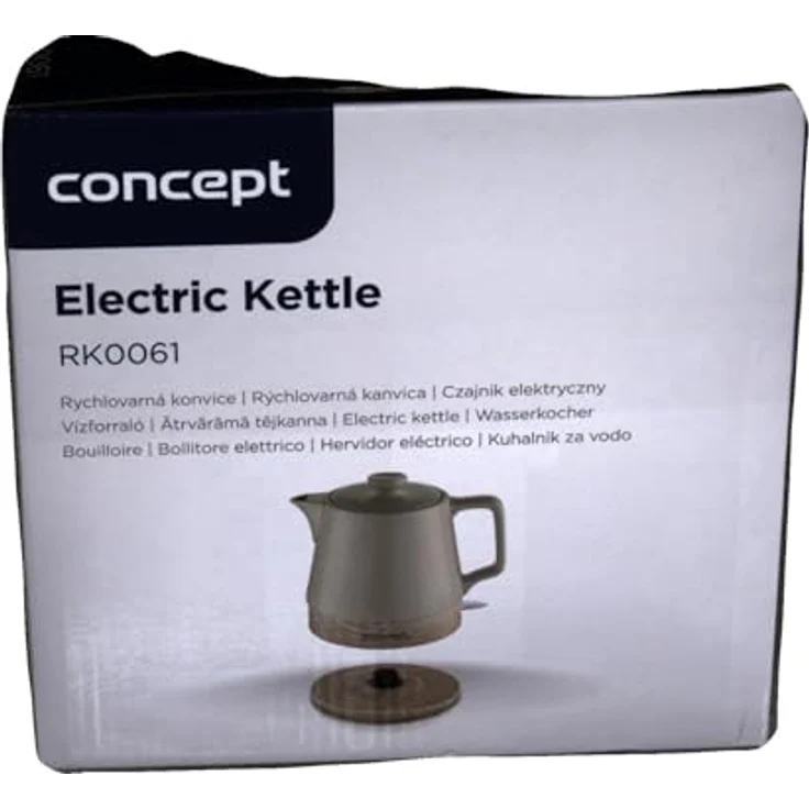 CONPT Hausgeräte Keramik Wasserkocher RK0061 1 L, kaffeebraun – Bild 6