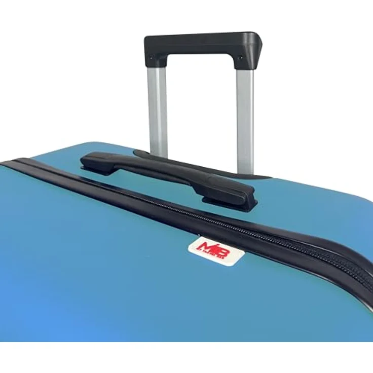MY TRAVEL BAG Hartschalen-Koffer Reisekoffer ABS Koffer, 360° Rollen-System, Türkis, Großer Koffer (75cm) – Bild 5
