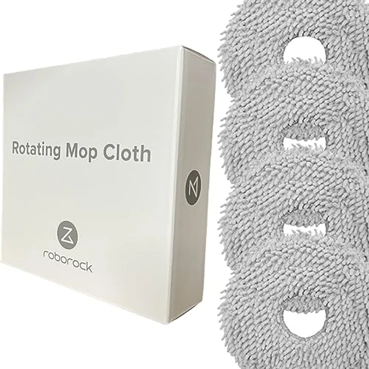 roborock Original Mopptücher für Roborock Q Revo und Qrevo Pro, Ersatz Mopptuch, 2 Stk.