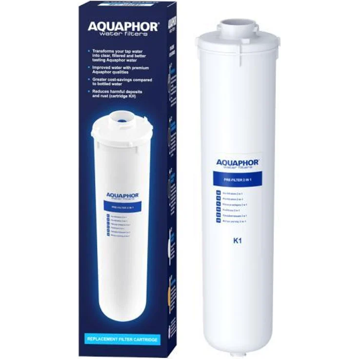 Aquaphor K1 Kartusche - Wasserfilter mit Aktivkohle Aqualen & Polypropylen, für Umkehrosmoseanlagen, kompatibel mit verschiedenen Modellen – Bild 1