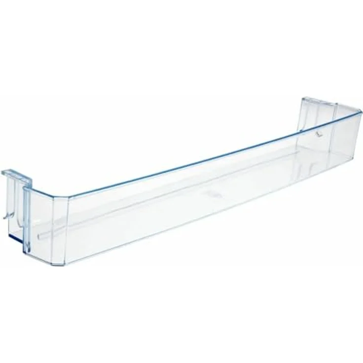 LUTH Premium Profi Parts Türfach oben für Kühlteil, kompatibel mit Amica 1022432, transparente Ausführung, 432x75x55mm – Bild 1