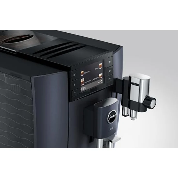 JURA E8 (ED) Cosmic Black, Kaffeevollautomat mit 27 Spezialitäten, Coffee Timer und Sweet-Foam-Funktion – Bild 5