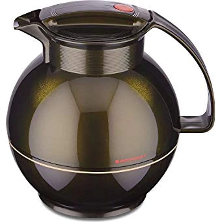Rotpunkt 360-16-03-0 Isolierkanne ''Nummer 360'' 1 L, Kunststoff, (Black Honey) , 20 x 10 x 10 cm – Bild 2