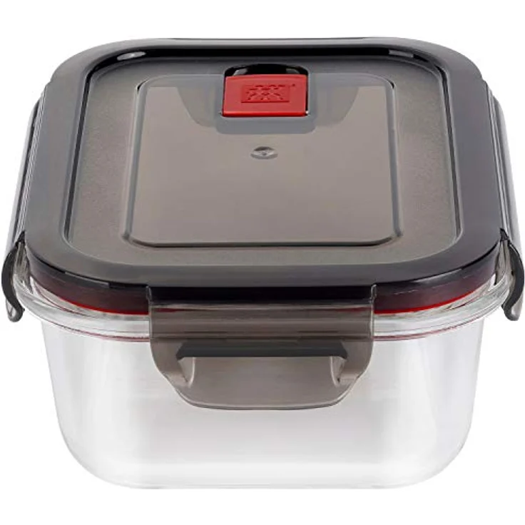 ZWILLING Gusto Glasdose, Rechteckig, 600 ml, temperaturbeständiges Glas, luftdicht und auslaufsicher – Bild 1