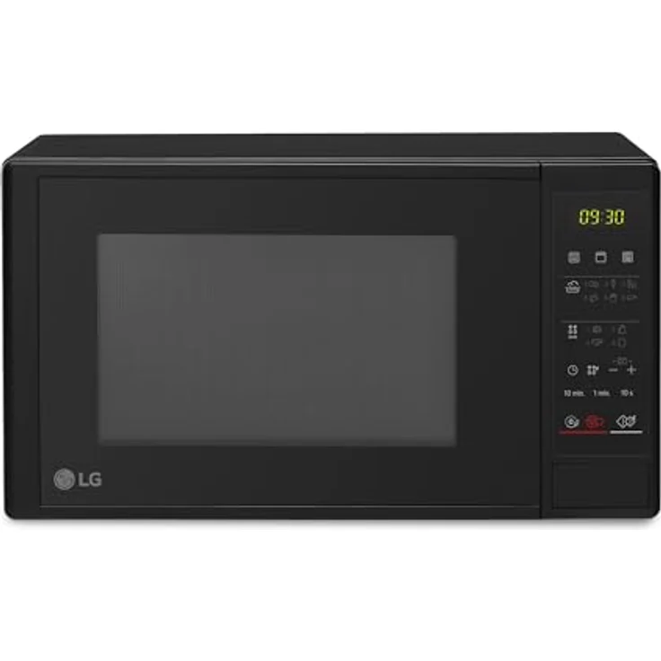 LG MH6042D Mikrowelle, Standgerät, 600 Watt, 20 L Garraum, LED-Display, 5 Leistungsstufen, schwarz – Bild 3