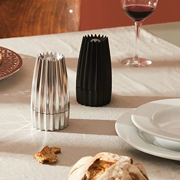 Alessi | Grind WAL03 B - Design-Salzmühle aus Aluminiumguss, Schwarz – Bild 6