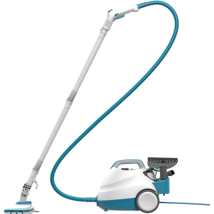 Black & Decker BHSMP2008-QS, Dampfreiniger, Blau, Weiss – Bild 1