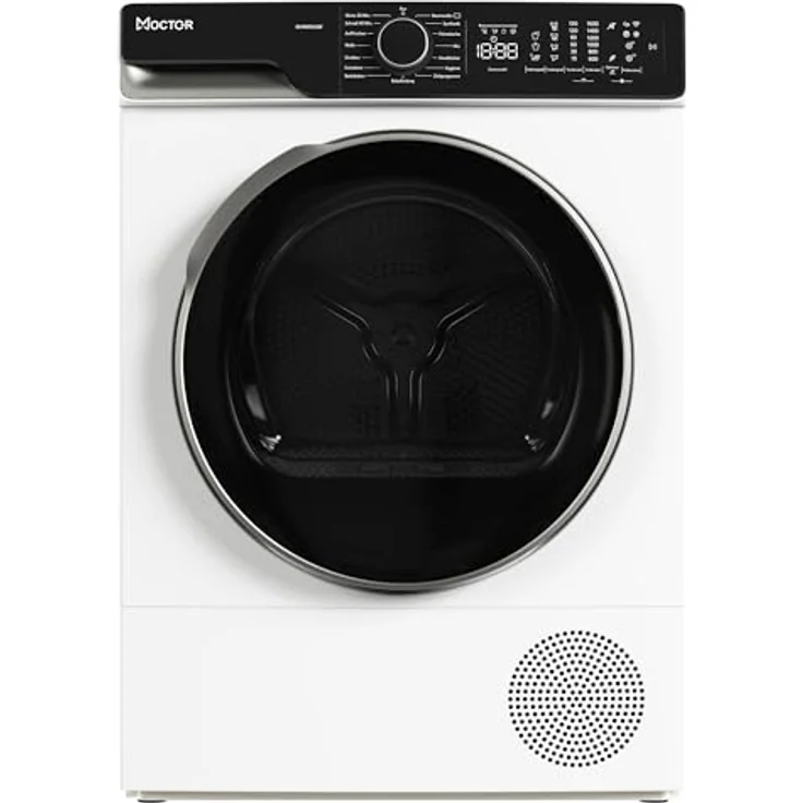 MOCTOR Wärmepumpentrockner DH9009A3W, 9 kg, 15 Programme, WI-FI VeeZyApp, Zwei Wege Schleudern, Startzeitauswahl, LED-Display – Bild 1