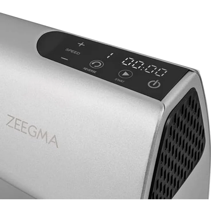 Zeegma Fleischwolf MOLEN MASTER 2500 W, 2,5 kg/min, LCD-Display, 3 Aufsätze, Keksform, Metallkonstruktion – Bild 2