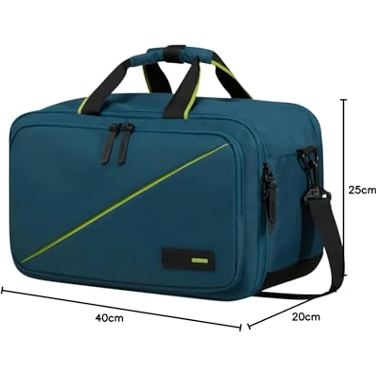 American Tourister Take2Cabin Weekender Reisetasche, 40 cm, blau, 100% Polyester – Bild 7