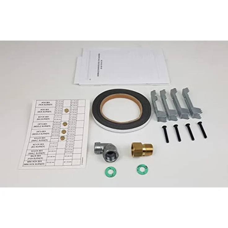 Gasline GAG70GLG Einbau Gasherd, 5-flammig, Schwarz Glaskeramik, 3,8 kW WOK Brenner, Sabaf-Brenner, Erdgas/Propangas, Elektrische 1-Handzündung, Thermoelektrische Zündsicherung – Bild 9