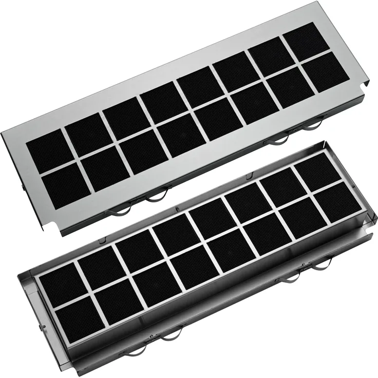 AEG MCFB75PR OdourClean Pro Aktivkohlefilter, Schwarz/Grau, hervorragende Geruchsfilterung, bis zu 5 Jahre haltbar