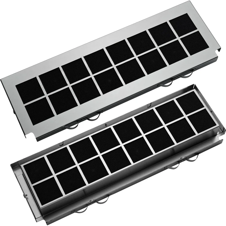 AEG MCFB75PR OdourClean Pro Aktivkohlefilter, Schwarz/Grau, hervorragende Geruchsfilterung, bis zu 5 Jahre haltbar