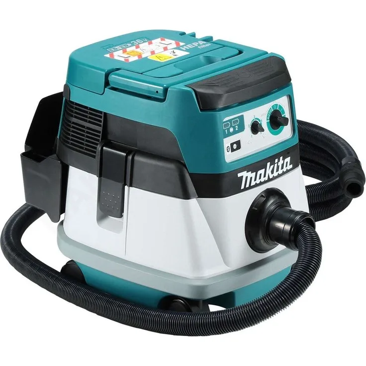 Makita DVC867LZX4 Handstaubsauger 2X18V 8L Lxt Aws, Schwarz/Blau
